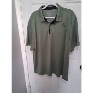 Reebok Polo Shirt Green size 3X-LARGE Nwot short sleeve unused Comforable